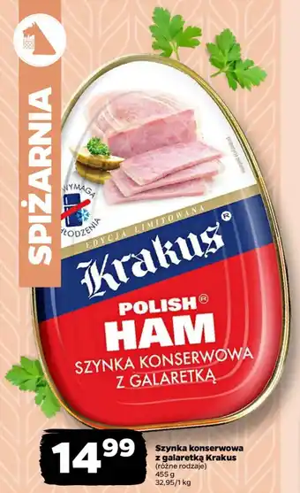 Netto Szynka konserwowa z galaretką Krakus oferta
