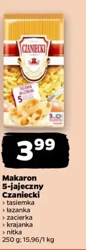 Netto Makaron 5-jajeczny Czaniecki oferta