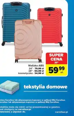 Carrefour Walizka ABS 20 oferta