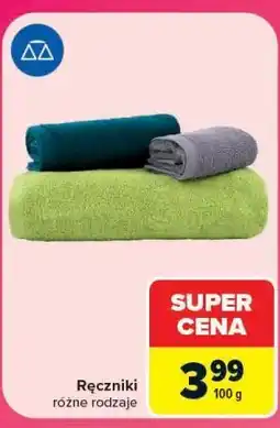 Carrefour Ręczniki różne rodzaje oferta