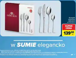 Carrefour Komplet sztućców GERLACH Mango 24 elementy oferta