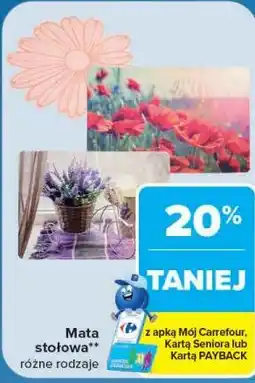 Carrefour Mata stołowa oferta