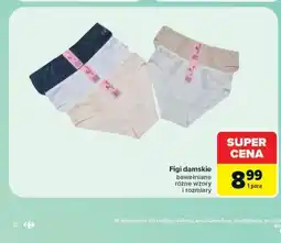 Carrefour Figi damskie bawełniane oferta