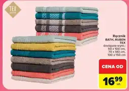 Carrefour Ręcznik BATH, RUBEN TEX oferta