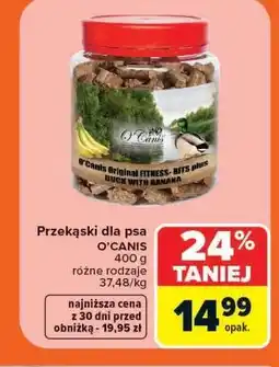 Carrefour Przekąski dla psa O'CANIS oferta