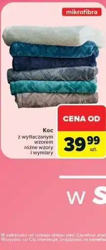 Carrefour Koc z wytłaczanym wzorem oferta