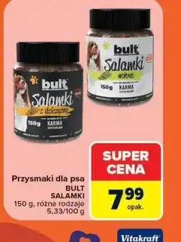 Carrefour Przysmaki dla psa BULT SALAMKI oferta