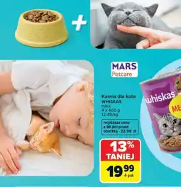 Carrefour Karma dla kota WHISKAS miks oferta