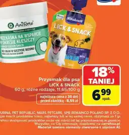 Carrefour Przysmaki dla psa LICK & SNACK oferta