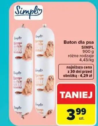Carrefour Baton dla psa SIMPL oferta