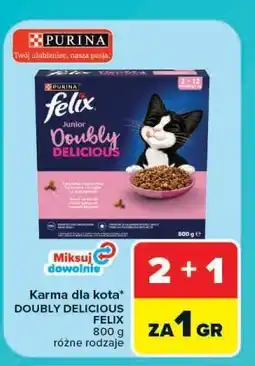 Carrefour Karma dla kota DOUBLY DELICIOUS FELIX oferta