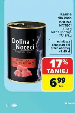 Carrefour Karma dla kota DOLINA NOTECI oferta