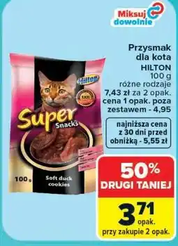 Carrefour Przysmak dla kota Hilton oferta