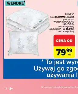 Carrefour Kołdra linia Blommenslyst Wendre oferta