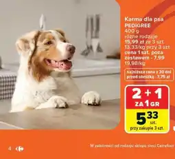 Carrefour Karma dla psa Pedigree oferta