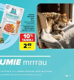 Carrefour Karma dla kota BRIT oferta