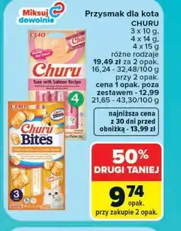 Carrefour Przysmak dla kota Churu oferta
