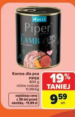 Carrefour Karma dla psa Piper oferta