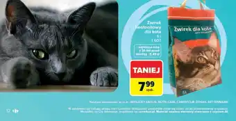 Carrefour Żwirek bentonitowy dla kota oferta