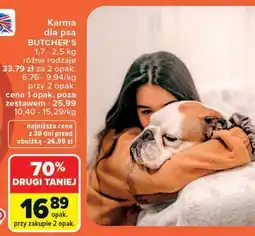 Carrefour Karma dla psa BUTCHER'S oferta