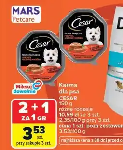 Carrefour Karma dla psa CESAR oferta