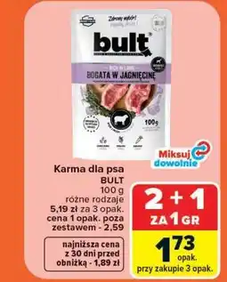 Carrefour Karma dla psa BULT oferta
