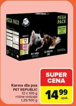 Carrefour Karma dla psa PET REPUBLIC oferta