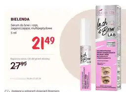 Rossmann Serum do brwi i rzęs zagęszczające multipeptydowe Bielenda Lash & Brow Lab oferta