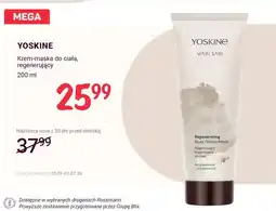 Rossmann Krem-maska do ciała regenerujący Yoskine oferta
