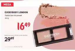 Rossmann Paleta cieni do powiek Everybody London oferta