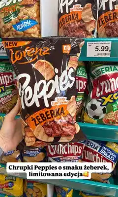 Dino Chrupki Lorenz Peppies smak żeberka oferta