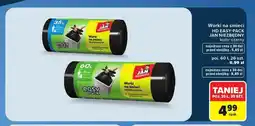 Carrefour Worki na śmieci Jan Niezbędny Easy-Pack 60 l oferta
