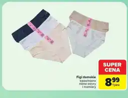 Carrefour Figi damskie bawełniane oferta