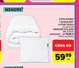 Carrefour Kołdra i poduszka Wendre 4 Pory Roku oferta