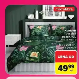 Carrefour Komplet pościeli mikrofibra Detexpol oferta