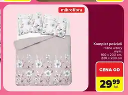 Carrefour Komplet pościeli mikrofibra oferta