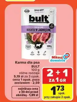 Carrefour Karma dla psa Bult bogata w jagnięcinę oferta