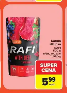 Carrefour Karma dla psa Rafi z wołowiną oferta