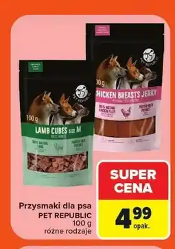 Carrefour Przysmaki dla psa Pet Republic Lamb Cubes oferta