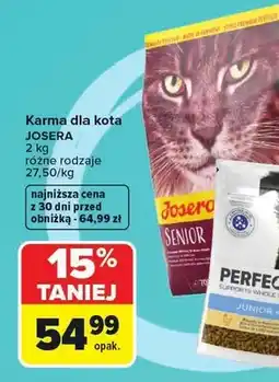 Carrefour Karma dla kota Josera oferta