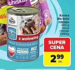 Carrefour Karma dla kota Frendi z wołowiną oferta