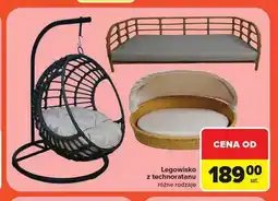 Carrefour Legowisko wiszące z technoratanu oferta
