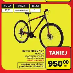 Carrefour Rower MTB Motion 27,5 oferta