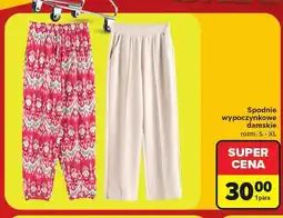 Carrefour Spodnie wypoczynkowe damskie oferta