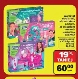 Carrefour Zestaw naukowy Laboratorium perfum Clementoni Naukowa Zabawa oferta