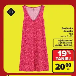 Carrefour Sukienka damska TEX oferta