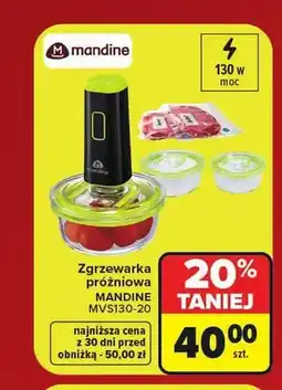 Carrefour Zgrzewarka próżniowa Mandine oferta