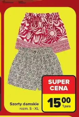 Carrefour Szorty damskie oferta