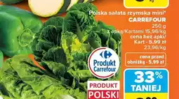 Carrefour Sałata rzymska mini Carrefour Polska oferta