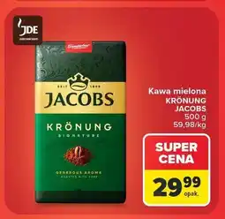 Carrefour Kawa mielona Jacobs Krönung oferta